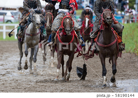 野馬追　甲冑競馬 58190144