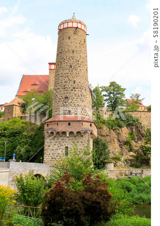 Bautzen , Saxony , Germany – August, 9th 2019: Bautzen , Saxony , Germany – August, 9th 2019: 58190201