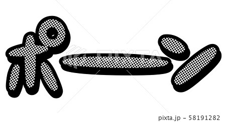 オノマトペ,擬音,漫画,漫符,迫力,効果音,登場,ポーン,ボーン,ポカーン,ポツーン,ボカーン, 58191282