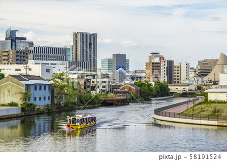 愛知県 名古屋市 中川運河 水上バス 愛知県 名古屋市 中川運河 水上バス 58191524