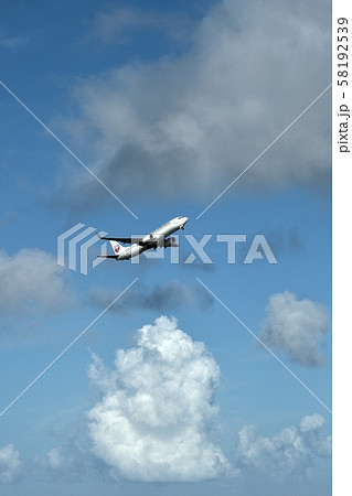 奄美大島発羽田行き  JAl658便 ボーイング737-800 58192539