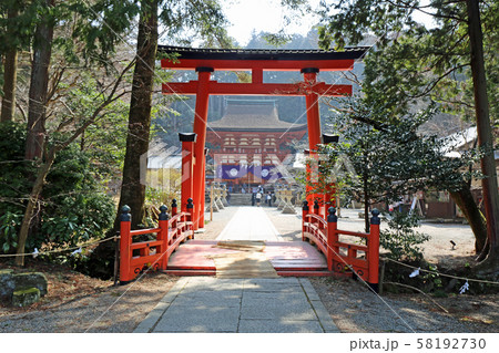 雪の丹生都比売神社 58192730