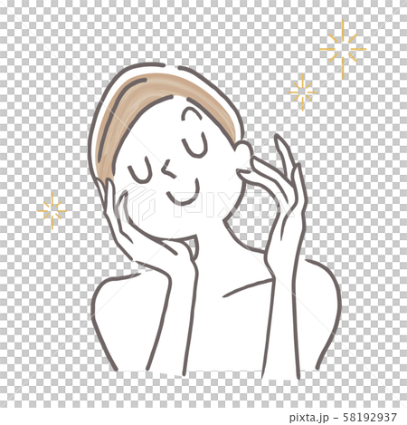 Illustration material: beauty, skin care 58192937