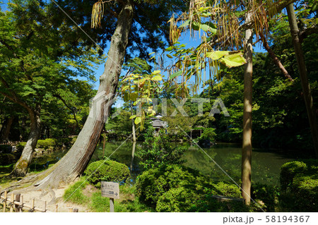 兼六園　瓢池 58194367