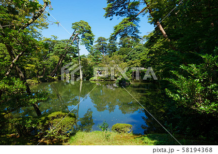 兼六園　瓢池 58194368