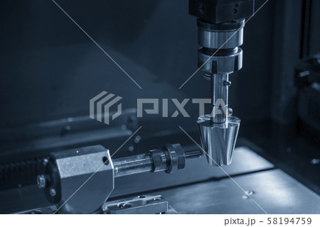 The sinker EDM machine. 58194759