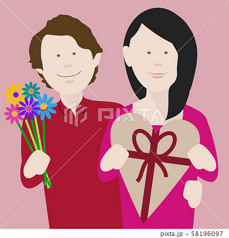young valentines couple 58196097