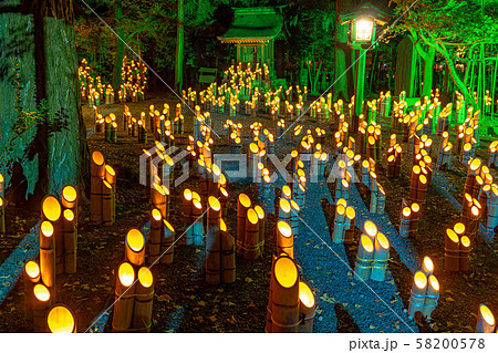 安曇野市 穂高神社 神竹灯 【長野県】 安曇野市 穂高神社 神竹灯 【長野県】 58200578
