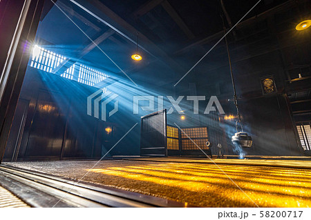 妻籠宿　脇本陣奥谷　光芒　【長野県】 58200717