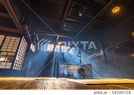 妻籠宿　脇本陣奥谷　光芒　【長野県】 58200728