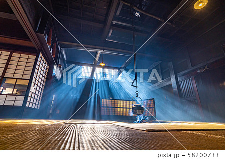 妻籠宿　脇本陣奥谷　光芒　【長野県】 58200733