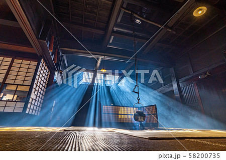 妻籠宿　脇本陣奥谷　光芒　【長野県】 58200735