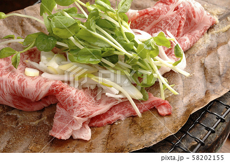 朴葉焼き　肉料理 58202155