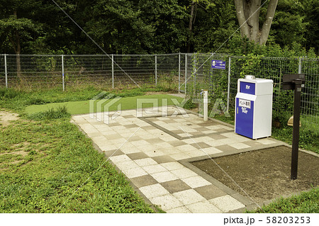西紀サービスエリア　下り線　ドッグラン　ペット専用水飲み場　兵庫県丹波篠山市 58203253