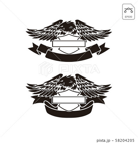 Harley Davidson Emblem Or Logo Symbol Vectorのイラスト素材 5045