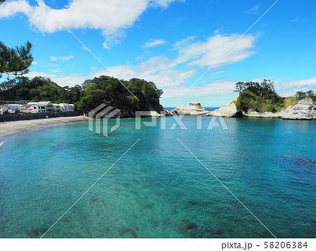 西伊豆 乗浜海岸の写真素材 58206384 Pixta
