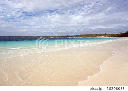 ニューカレドニア ロイヤルティ諸島　リフー島　シャンパーニュビーチ 58208083