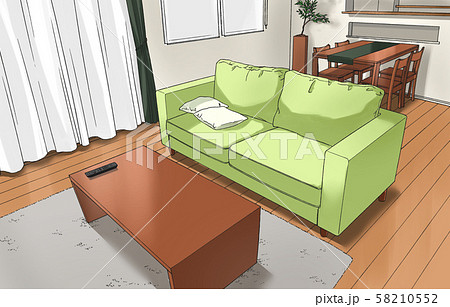 漫画風ペン画イラスト 住宅 マンションのイラスト素材