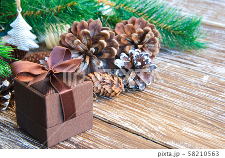 Christmas gift background 58210563