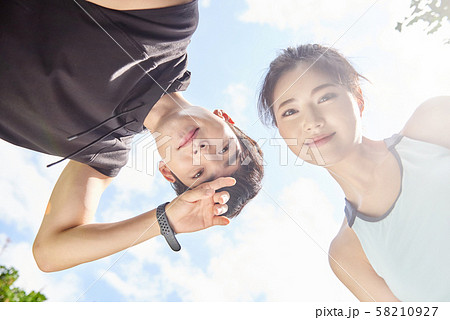 カップル　スポーツウェア 58210927