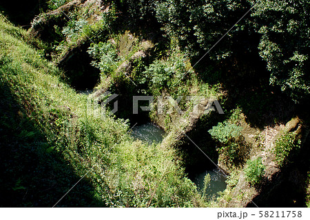 馬場楠井手の鼻ぐり（加藤清正が築造した歴史的農業施設） 58211758
