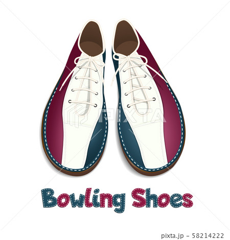 Bowling shoes vector Bowling shoes vector 58214222