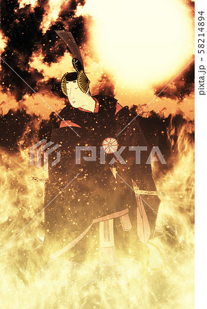 浮世絵　歌舞伎役者　その43　炎 58214894