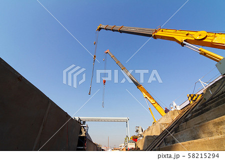 Ship building in dry dock., parts of hull ship are Ship building in dry dock., parts of hull ship are 58215294