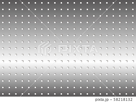 パンチボード風シカクドットグラデーション 58218132