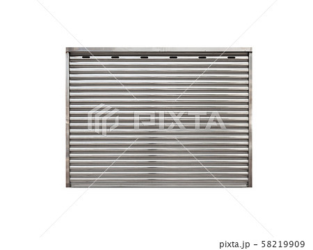 Closed garage metal roll gate Closed garage metal roll gate 58219909