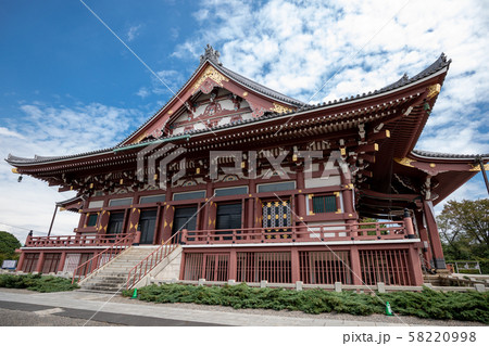 東京大田区の池上本門寺境内、大堂 58220998