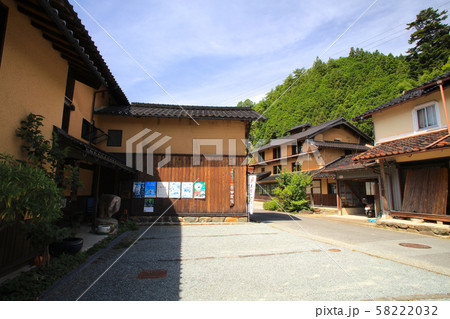 養父市大屋町大杉重要伝統的建造物群保存地区/珍しい養蚕住宅が沢山点在する農村集落 58222032