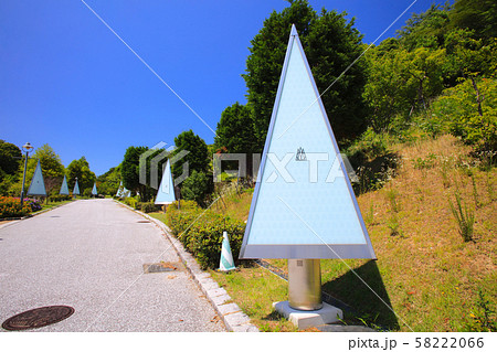 淡路島・淡路ハイウェイオアシスの新緑とニジゲンノモリ 58222066