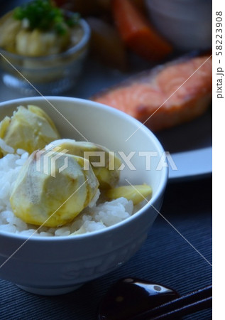 栗ごはん 58223908