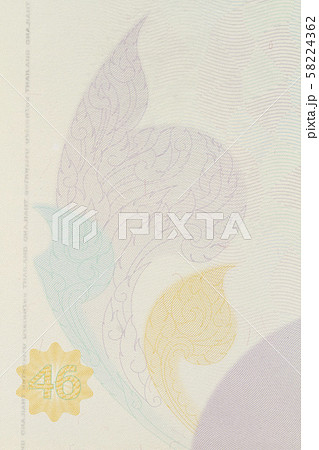 Close up image of Thai passport Close up image of Thai passport 58224362