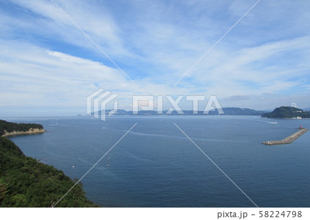 鳴門スカイラインからの眺め 鳴門スカイラインからの眺め 58224798
