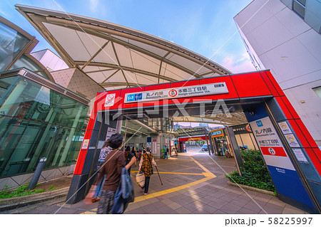 日本の東京都市景観 本郷三丁目駅（丸ノ内線） 58225997
