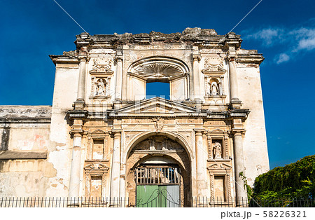 Ruins of Santa Teresa Church in Antigua Guatemala Ruins of Santa Teresa Church in Antigua Guatemala 58226321