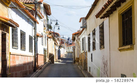 Street view from Sucre, Bolivia 58228974