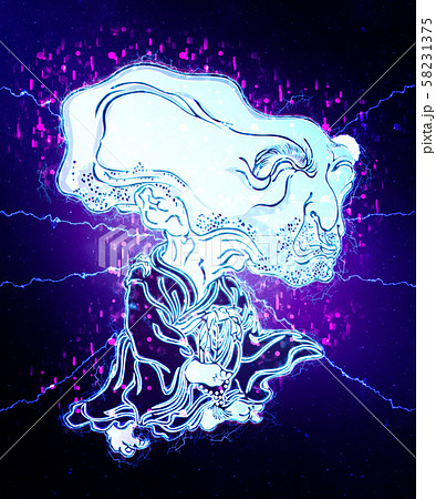 浮世絵 ぬらりひょん その1 サイバー 浮世絵 ぬらりひょん その1 サイバー 58231375