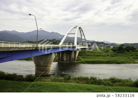 由良川　音無瀬橋　京都府福知山市 58233116