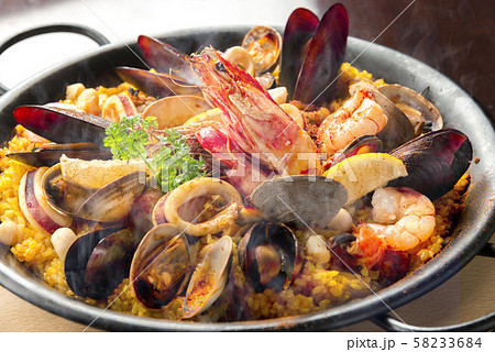 美味しいパエリア鍋 美味しいパエリア鍋 58233684