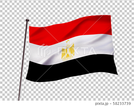 埃及國旗圖像 58233739