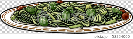パスタ「バジルパスタ」 58234000