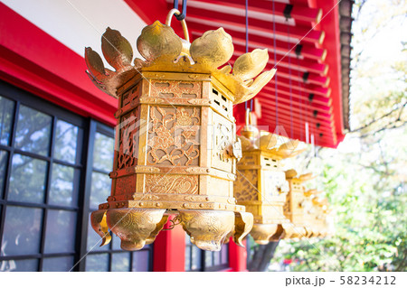 市原稲荷神社 愛知県刈谷市の写真素材