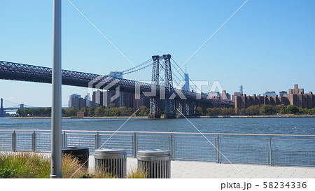 ブルックリン ブルックリンブリッジ NY ニューヨーク マンハッタン 橋梁 ブルックリン ブルックリンブリッジ NY ニューヨーク マンハッタン 橋梁 58234336