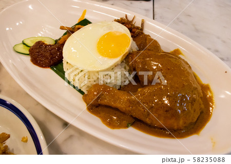 シンガポール料理 58235088