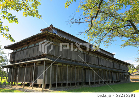 国指定史跡 松ヶ岡開墾場内 四番蚕室 国指定史跡 松ヶ岡開墾場内 四番蚕室 58235591