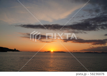 赤穂　朝景　千種川河口付近 58236876