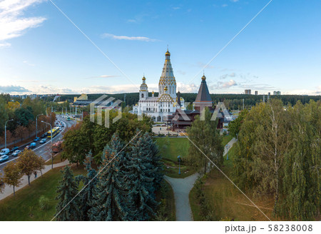 Minsk church. City center. Minsk church. City center. 58238008